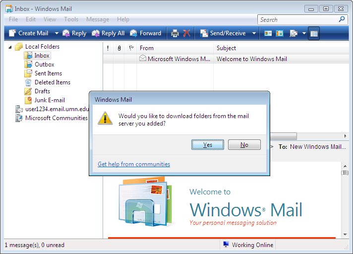 How To Set Up Email With Windows Vista